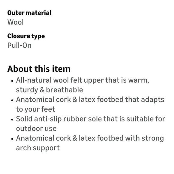 Haflinger Wool Clogs Green Gray Womens Size  7 NEW TAGS - Picture 8 of 9